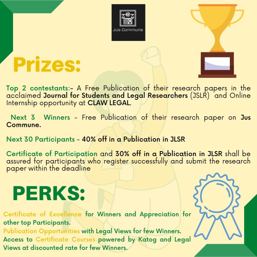 research paper competition for law students